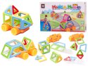 Klocki magnetyczne MAGICAL MAGNET MINI 38szt 3+ v1 Klocki magnetyczne MAGICAL MAGNET MINI 38szt 3+ v1