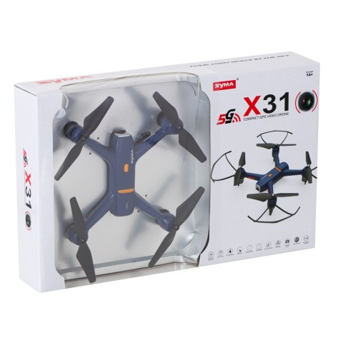 Dron z kamerą na pilota zdalnie sterowany RC Syma X31 2,4GHz GPS 5G kamera HD Dron z kamerą na pilota zdalnie sterowany RC Syma X31 2,4GHz GPS 5G kamera HD