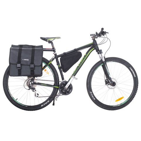 L-BRNO Torba sakwa rowerowa podwójna dwukomorowa boczna na rower bagażnik 35L L-BRNO Torba sakwa rowerowa podwójna dwukomorowa boczna na rower bagażnik 35L