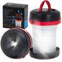 Lampa kempingowa turystyczna biwakowa latarka na baterie 2w1 3tryby Lampa kempingowa turystyczna biwakowa latarka na baterie 2w1 3tryby