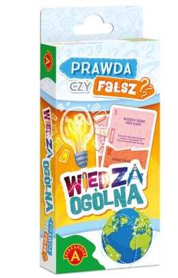 Quiz Prawda czy Fałsz? gra Wiedza Ogólna Alexander 55 kart