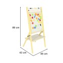 Tablica kredowa suchocieralna46x43x89 popielaty Tablica kredowa suchocieralna46x43x89 popielaty