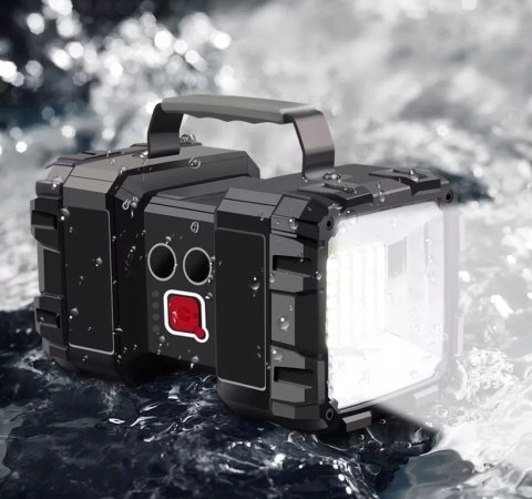 Latarka reflektor i szperacz 800 lm Power Bank Latarka reflektor i szperacz 800 lm Power Bank