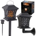 Lampa solarna latarenka wisząca stojąca 12LED Lampa solarna latarenka wisząca stojąca 12LED