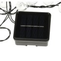Lampki ogrodowe solarne kulki 7m 50LED ciepły biały Lampki ogrodowe solarne kulki 7m 50LED ciepły biały