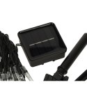 Lampki solarne ogrodowe sople 6,5m 30LED ciepły biały Lampki solarne ogrodowe sople 6,5m 30LED ciepły biały