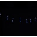 Lampki solarne ogrodowe sople 6,5m 30LED zimny biały Lampki solarne ogrodowe sople 6,5m 30LED zimny biały