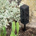 Lampy lampiony solarne stojące dekoracyjne 4 sztuki Lampy lampiony solarne stojące dekoracyjne 4 sztuki