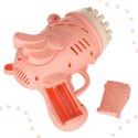 Pistolet do baniek mydlanych bańki mydlane ze skrzydłami różowy Pistolet do baniek mydlanych bańki mydlane ze skrzydłami różowy