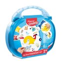 Farby do malowania palcami w walizce Creative Farby do malowania palcami w walizce Creative