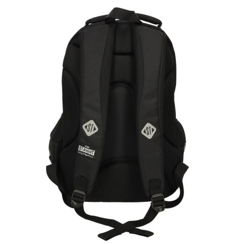 Plecak szkoly 3-komorowy 18 cali Black Vintage Plecak szkoly 3-komorowy 18 cali Black Vintage