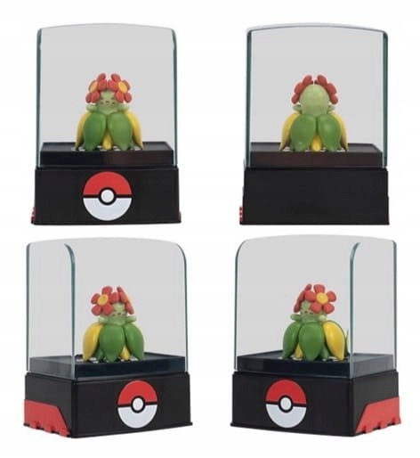 Pokemon figurka kolekcjonerska w gablotce Bellossom Joliflor Blubella Pokemon figurka kolekcjonerska w gablotce Bellossom Joliflor Blubella