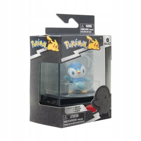 Pokemon figurka kolekcjonerska w gablotce Piplum Tiplouf Plinfa Pokemon figurka kolekcjonerska w gablotce Piplum Tiplouf Plinfa