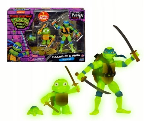 WOJOWNICZE ŻÓŁWIE NINJA TURTLES Zestaw Figurka LEONARDO Evolution 3pak WOJOWNICZE ŻÓŁWIE NINJA TURTLES Zestaw Figurka LEONARDO Evolution 3pak