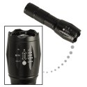 Latarka taktyczna wojskowa 800 lumenów LED ZOOM mocna USB akumulator Latarka taktyczna wojskowa 800 lumenów LED ZOOM mocna USB akumulator