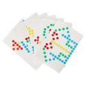 Tablica magnetyczna montessori kropki żółta Tablica magnetyczna montessori kropki żółta