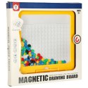 Tablica magnetyczna montessori kropki żółta Tablica magnetyczna montessori kropki żółta