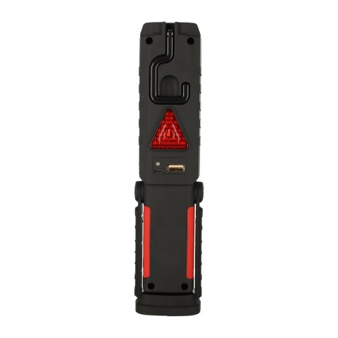 Lampa warsztatowa latarka 3w1 5 trybów USB magnes hak akumulator 1200 mAh Lampa warsztatowa latarka 3w1 5 trybów USB magnes hak akumulator 1200 mAh