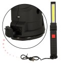 Lampa warsztatowa latarka USB 5 trybów magnes hak akumulator 1200 mAh Lampa warsztatowa latarka USB 5 trybów magnes hak akumulator 1200 mAh