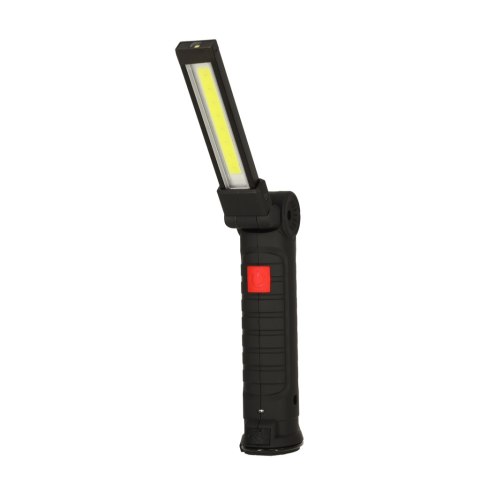 Lampa warsztatowa latarka USB 5 trybów magnes hak akumulator 1200 mAh Lampa warsztatowa latarka USB 5 trybów magnes hak akumulator 1200 mAh