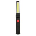 Lampa warsztatowa latarka USB 5 trybów magnes hak akumulator 1200 mAh Lampa warsztatowa latarka USB 5 trybów magnes hak akumulator 1200 mAh