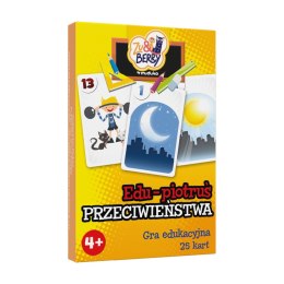 Gra karciana Edu Piotruś przeciwieństwa karty do gry 4+ Muduko