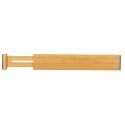 Organizer do szuflady regulowany separator bambusowy 43x6x1,5cm 1 sztuka Organizer do szuflady regulowany separator bambusowy 43x6x1,5cm 1 sztuka