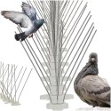 Kolce metalowe na ptaki gołębie 50cm x 11cm x 4cm Kolce metalowe na ptaki gołębie 50cm x 11cm x 4cm