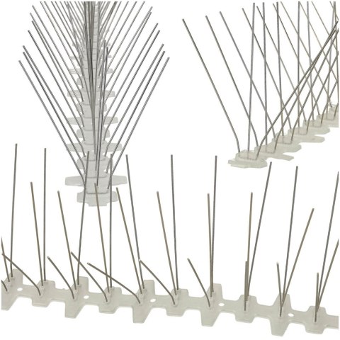Kolce metalowe na ptaki gołębie 50cm x 11cm x 4cm Kolce metalowe na ptaki gołębie 50cm x 11cm x 4cm