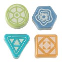 Słonik interaktywny montessori wbijak sorter klocki młotek 26cm Słonik interaktywny montessori wbijak sorter klocki młotek 26cm