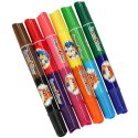 BAMBINO Flamastry Mazaki dwustronne Jumbo 6 sztuk/12 kolorów BAMBINO Flamastry Mazaki dwustronne Jumbo 6 sztuk/12 kolorów