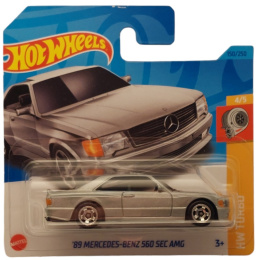 Hot Wheels samochód Mercedes 89 - Benz 560 Sec AMG HW TURBO