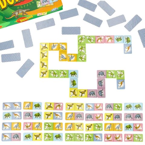 ALEXANDER Domino- dinozaury gra edukacyjna 4+ ALEXANDER Domino- dinozaury gra edukacyjna 4+