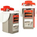 Kuchnia dla dzieci plastikowa elektroniczna z kranem palnikami dźwiękiem składana czerwona duża + akcesoria garnki naczynia Kuchnia dla dzieci plastikowa elektroniczna z kranem palnikami dźwiękiem składana czerwona duża + akcesoria garnki naczynia