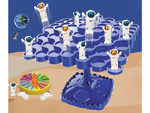 Balansujący Kosmonauci Drzewo Edukacyjna gra dla dzieci "Balance Spaceman", Układanka Balansujący Kosmonauci Drzewo Edukacyjna gra dla dzieci "Balance Spaceman", Układanka