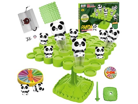 Balansujące Pandy Drzewo Edukacyjna gra dla dzieci "Panda Balanced Tree", Układanka Balansujące Pandy Drzewo Edukacyjna gra dla dzieci "Panda Balanced Tree", Układanka