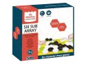 Edukacyjna gra logiczna "Six Sub Array", Układanka Plaster miodu, Klocki Edukacyjna gra logiczna "Six Sub Array", Układanka Plaster miodu, Klocki
