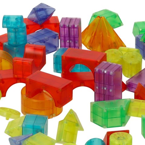 Zestaw klocków magnetycznych klocki magnetyczne świecące 32 el. Zestaw klocków magnetycznych klocki magnetyczne świecące 32 el.