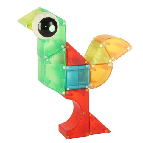 Zestaw klocków magnetycznych klocki magnetyczne świecące 32 el. Zestaw klocków magnetycznych klocki magnetyczne świecące 32 el.