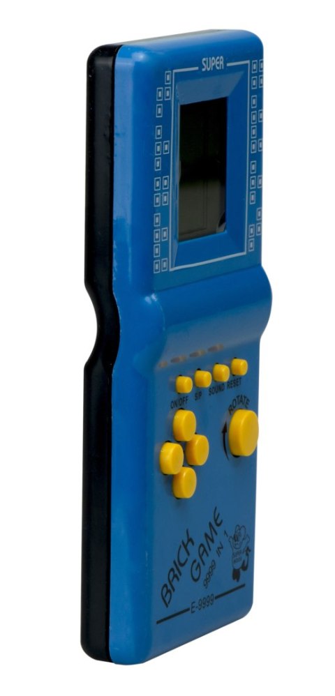 Gra Gierka Elektroniczna Tetris 9999in1 niebieska Gra Gierka Elektroniczna Tetris 9999in1 niebieska