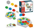 Edukacyjna Gra Logiczna Na Refleks Karty, Układanka "Puzzle Chessboard" Klocki + 30 kart Edukacyjna Gra Logiczna Na Refleks Karty, Układanka "Puzzle Chessboard" Klocki + 30 kart