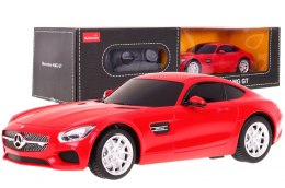 Autko R/C Mercedes AMG GT Czerwony 1:24 RASTAR