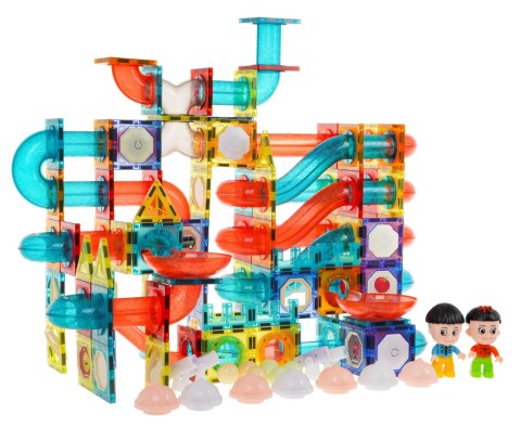Klocki Magnetyczne Zestaw 292 elementów Klocki Magnetyczne Zestaw 292 elementów