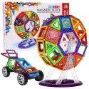 Magiczne Klocki Magnetyczne 112 elementów Magiczne Klocki Magnetyczne 112 elementów