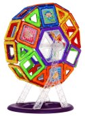 Magiczne Klocki Magnetyczne 112 elementów Magiczne Klocki Magnetyczne 112 elementów