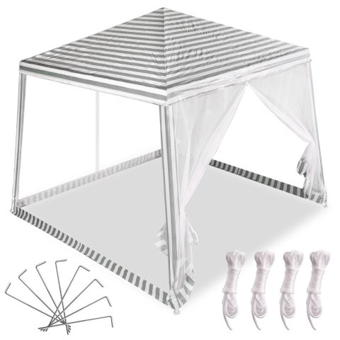 Namiot pawilon ogrodowy imprezowy handlowy altana biały 3X3m Namiot pawilon ogrodowy imprezowy handlowy altana biały 3X3m