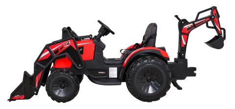 Pojazd Traktor Z Przyczepą 720-T Czerwony Pojazd Traktor Z Przyczepą 720-T Czerwony