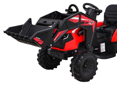 Pojazd Traktor Z Przyczepą 720-T Czerwony Pojazd Traktor Z Przyczepą 720-T Czerwony