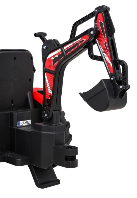 Pojazd Traktor Z Przyczepą 720-T Czerwony Pojazd Traktor Z Przyczepą 720-T Czerwony