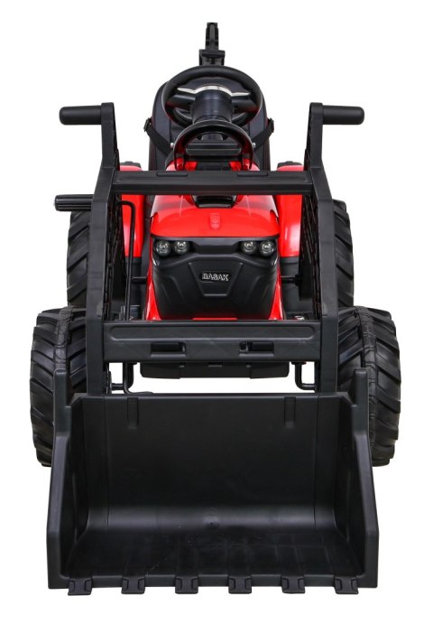 Pojazd Traktor Z Przyczepą 720-T Czerwony Pojazd Traktor Z Przyczepą 720-T Czerwony